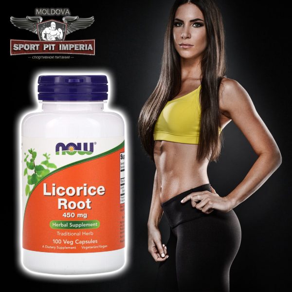 Now Licorice Root 450 mg 100 caps / Экстракт солодки