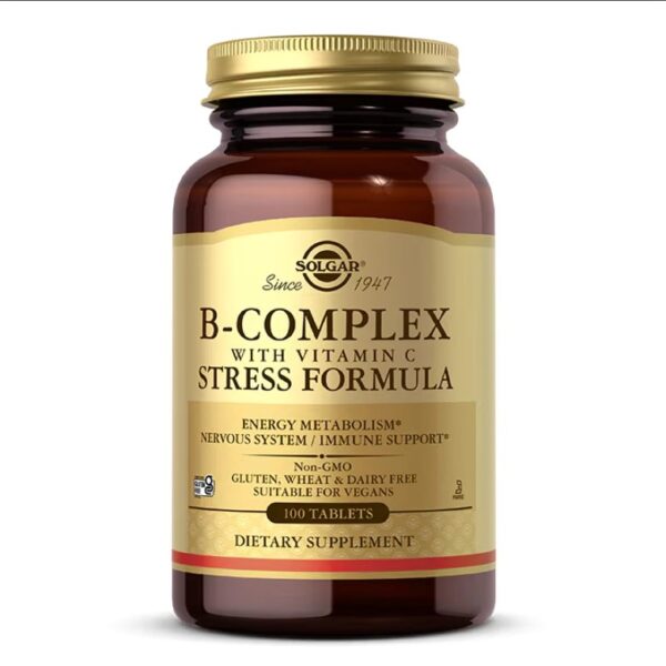 Solgar B-Complex with Vitamin C - 100 шт