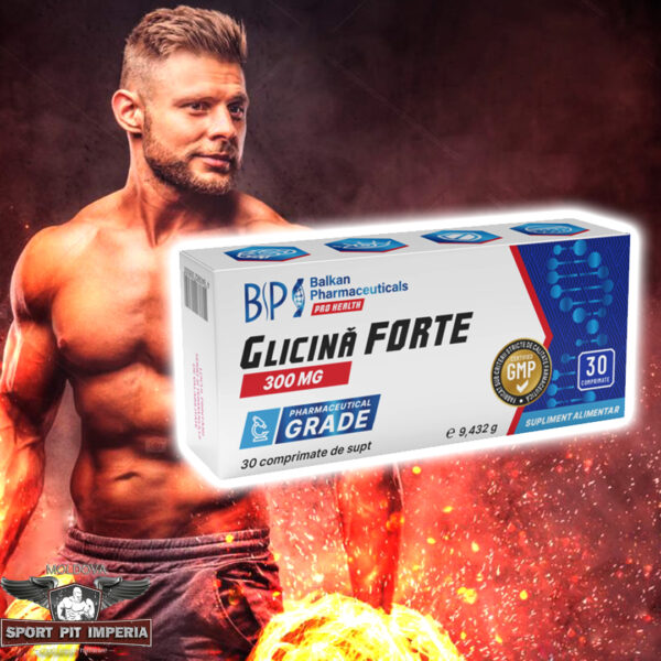 Balkan Pharmaceuticals - Glycine FORTE 300mg - 60 шт