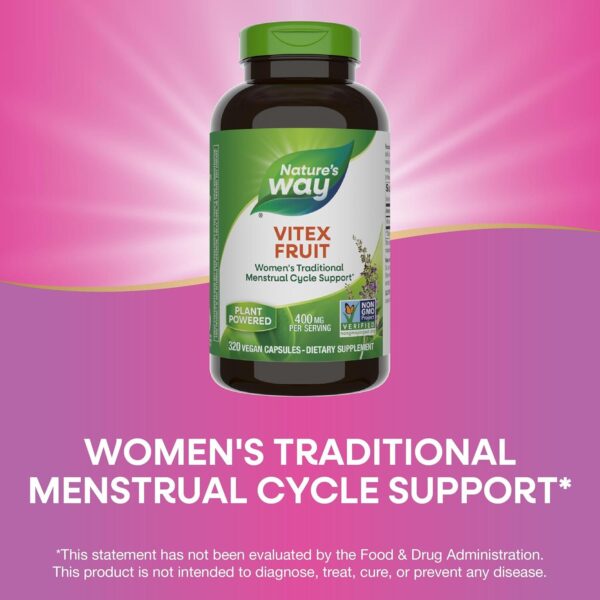 Natures Way, Vitex Fruit, 100 капсул