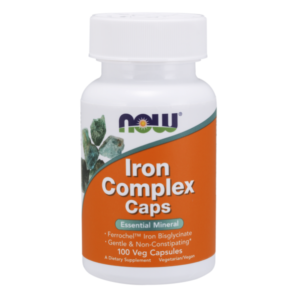 NOW Iron Complex — 100 таблеток