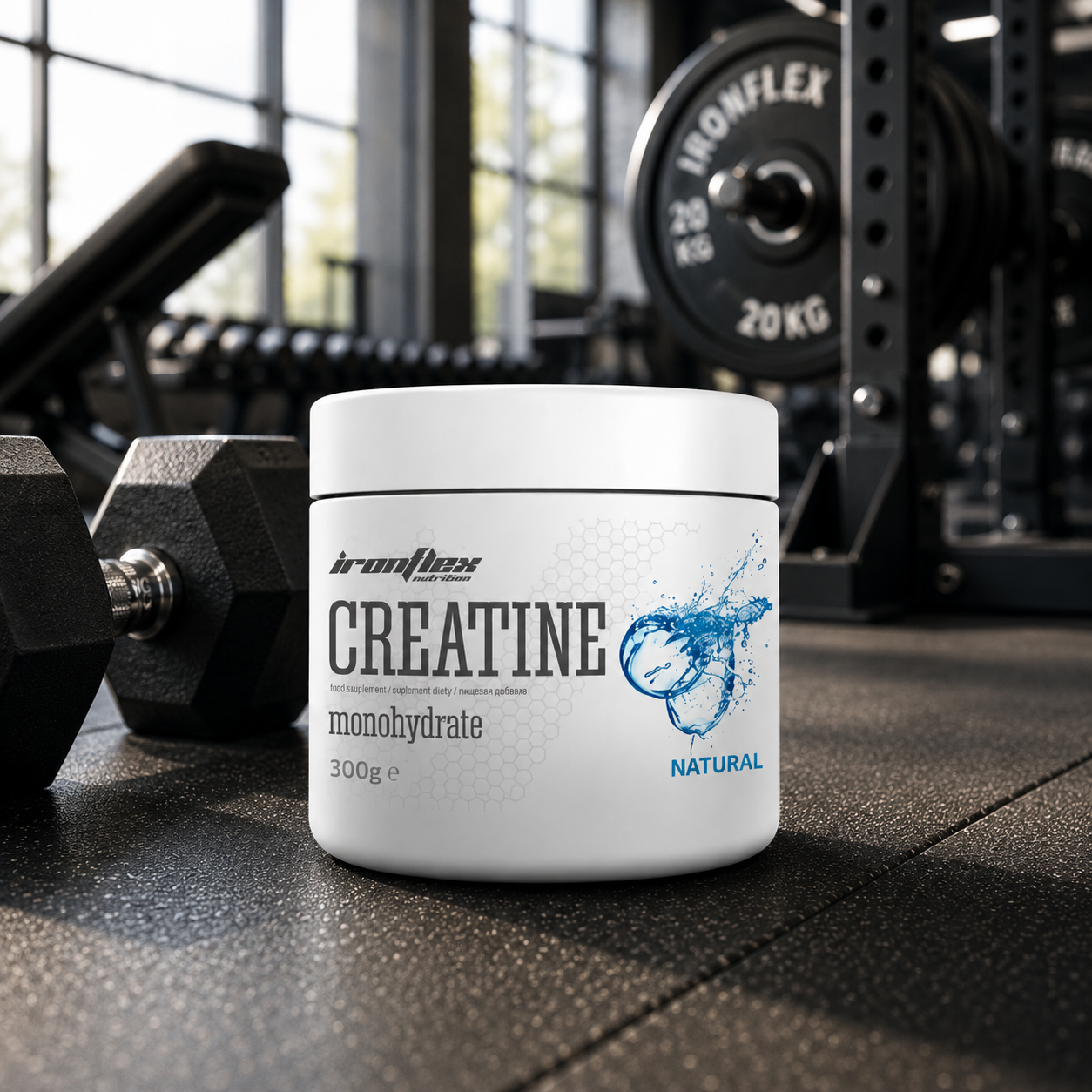 IronFlex Creatine Monohydrate Natural 300g