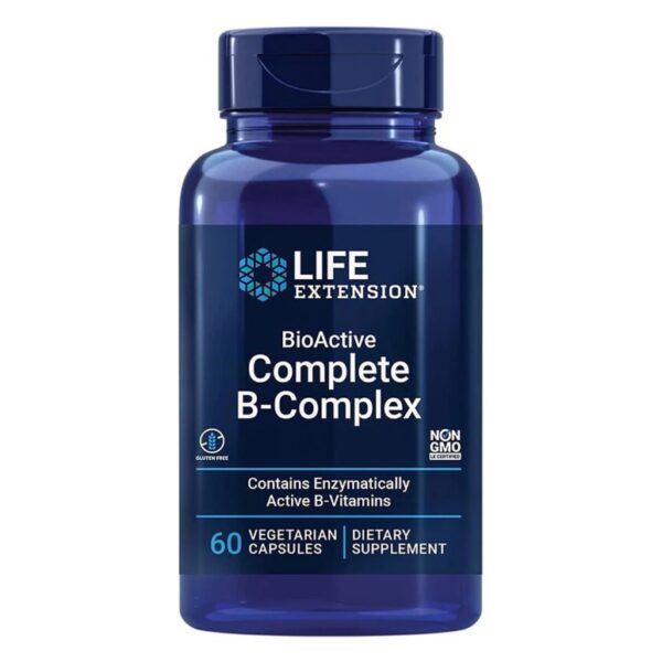 Life Extension BioActive Complete B-Complex, 60 капсул